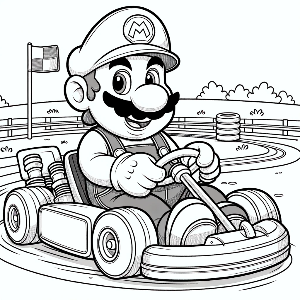 Free Coloring Pages For Kids Based On Super Mario Character | Free Printables For Kids