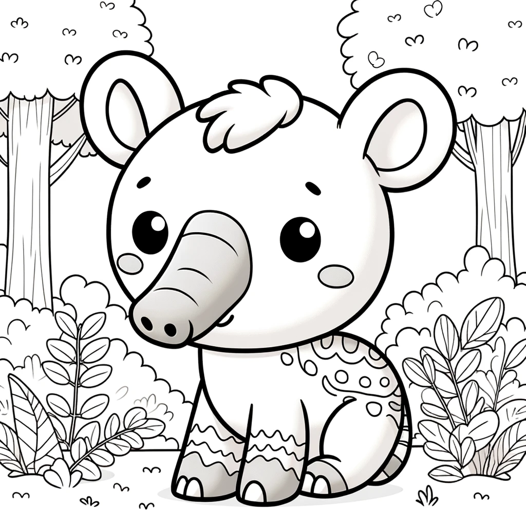 Free Coloring Pages For kids| Animals Coloring Pages - 123 Go Mama