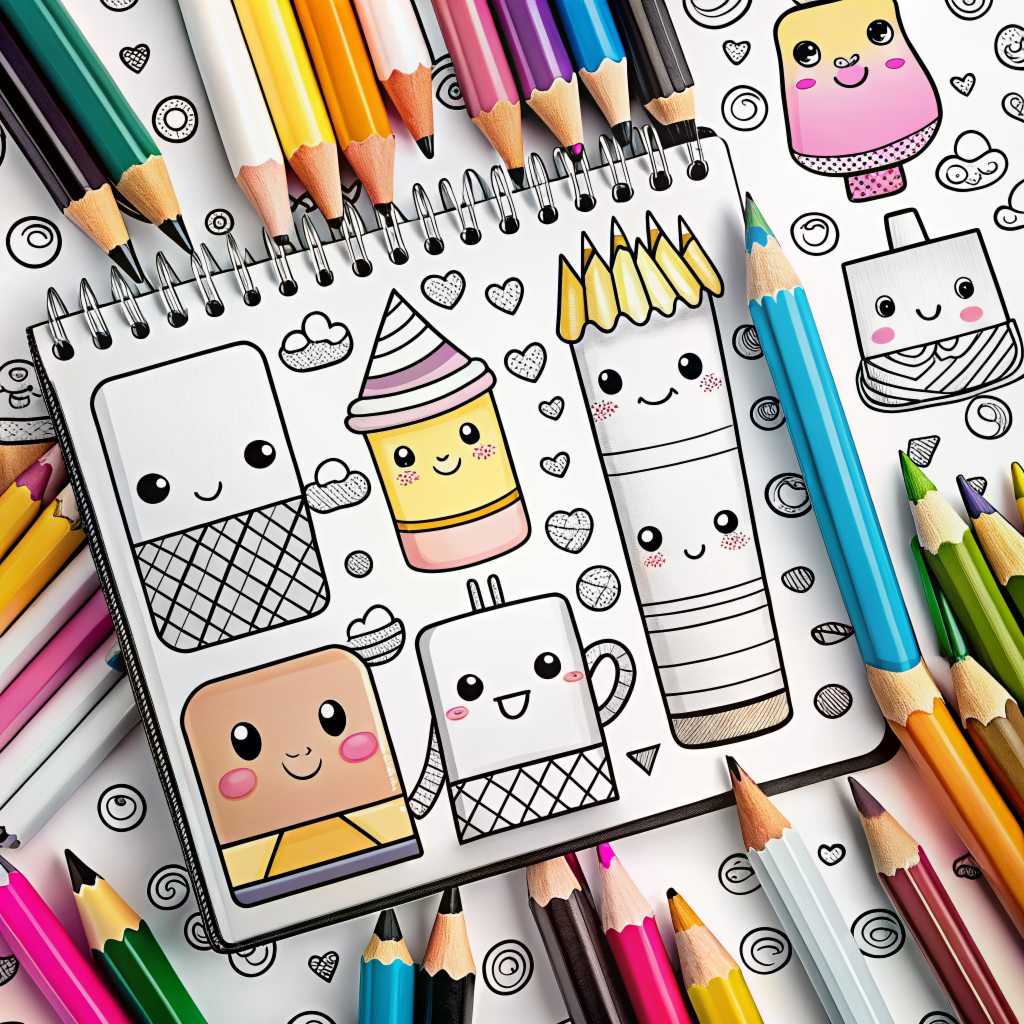 Free Doodle Coloring Pages