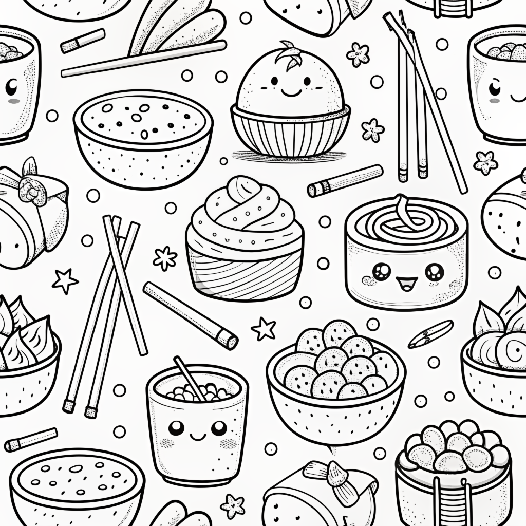 Free Doodle Coloring Pages 