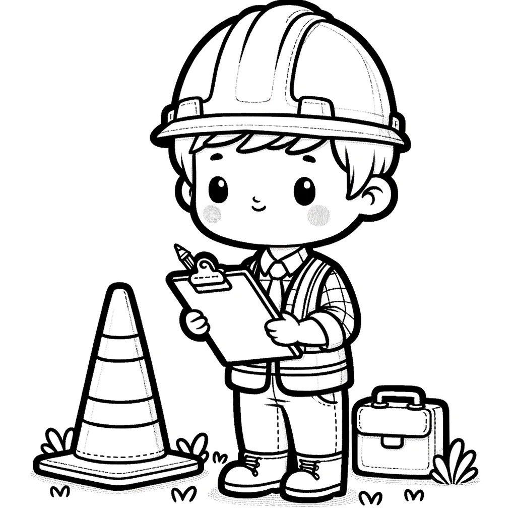 Free Coloring Pages For Kids Of Dream Jobs