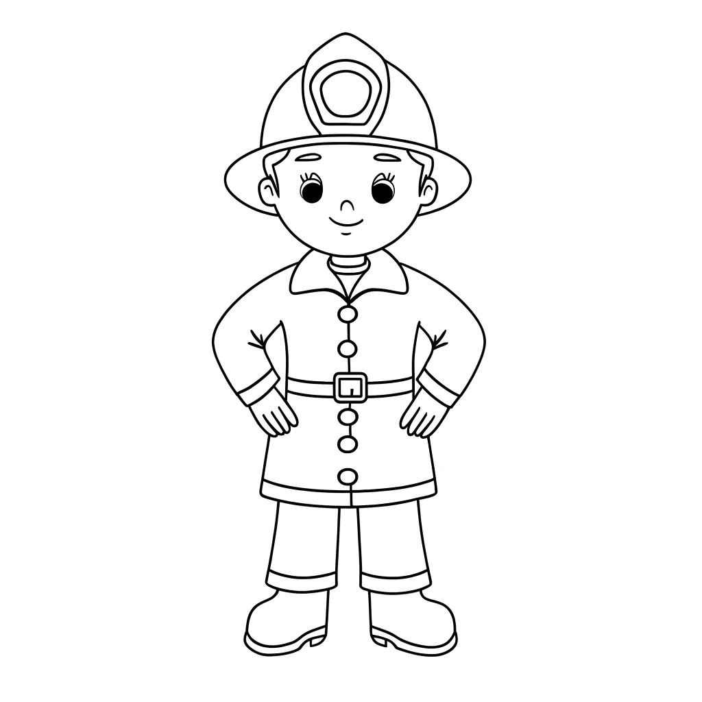 Free Coloring Pages For Kids Of Dream Jobs - 123 Go Mama