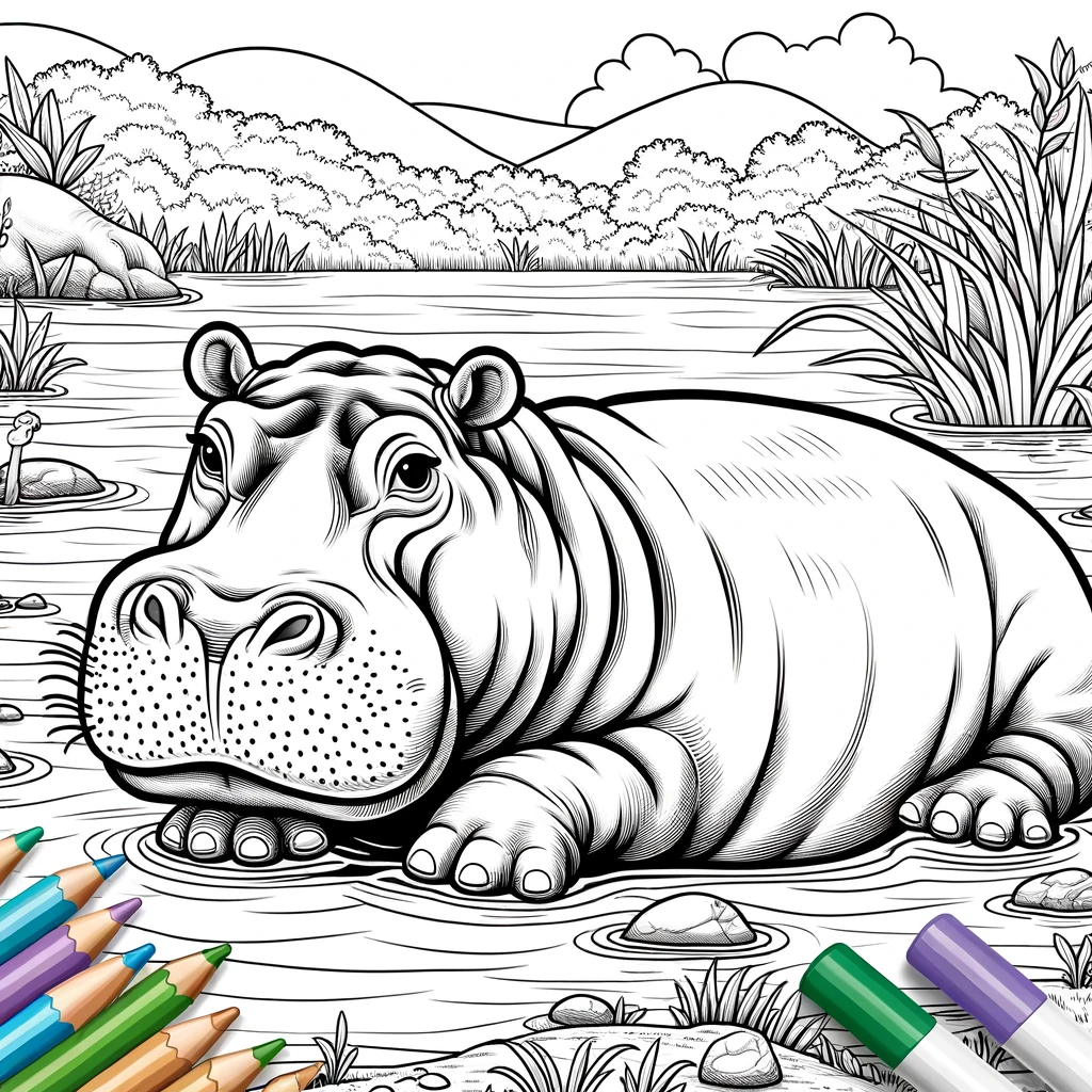 Wild Animal Coloring Pages