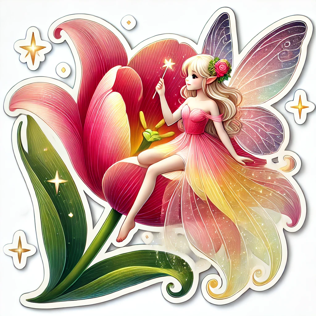 Free Fairy Stickers Designs