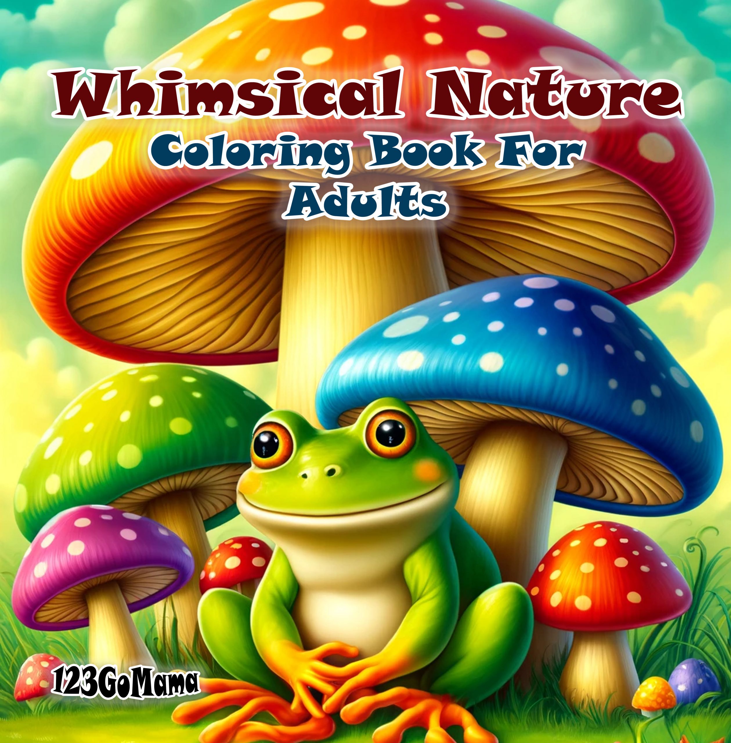 Whimsical Nature Coloring Book