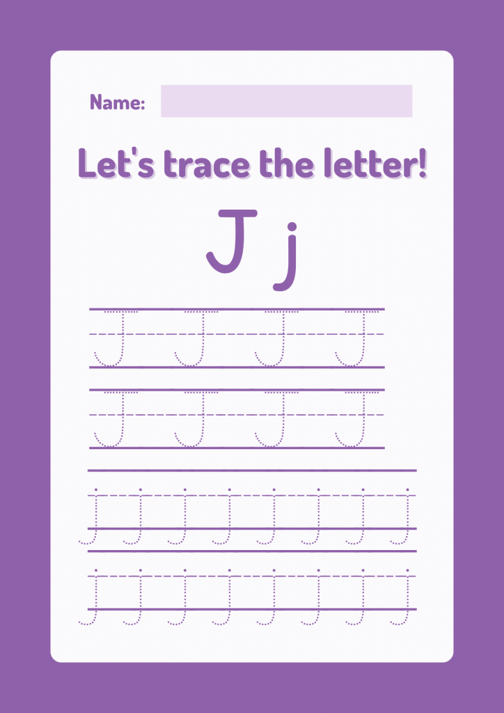  Letter Tracing Worksheets