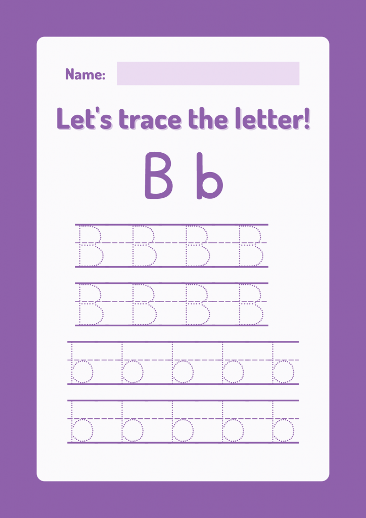  Letter Tracing Worksheets