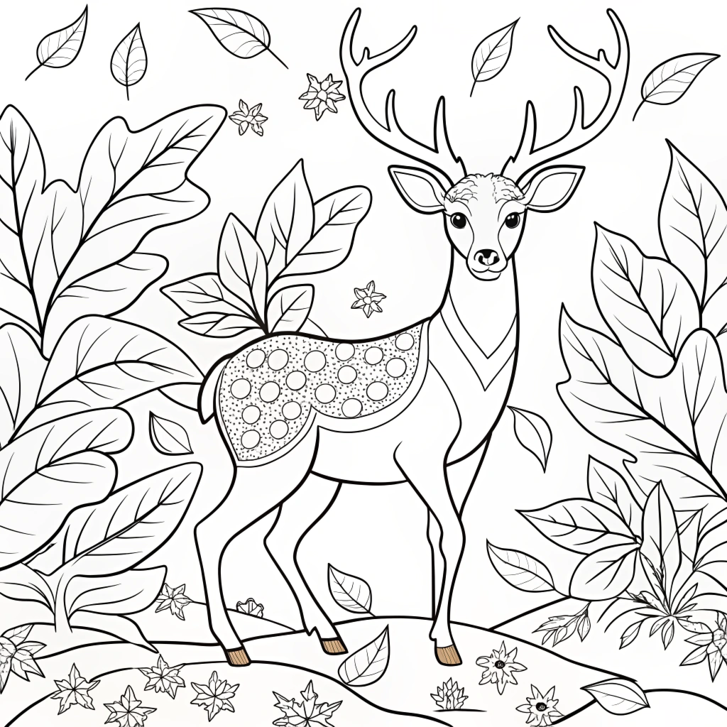 Autumn Fall Coloring Pages