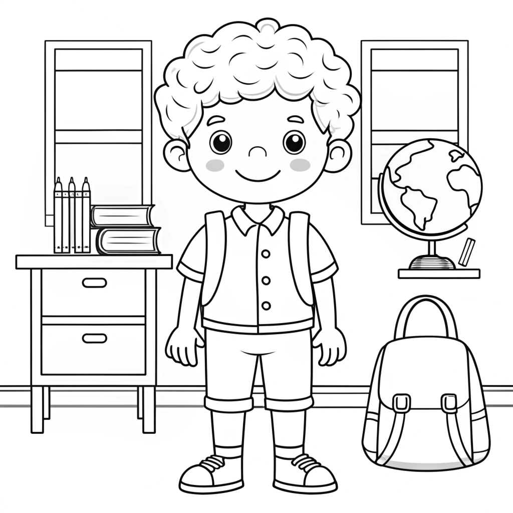 Back-to-School Coloring Pages