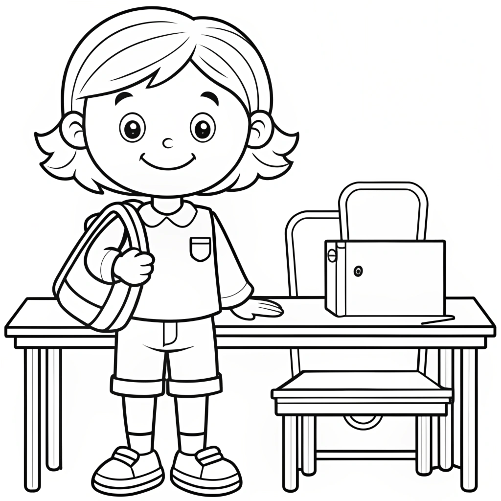 Back-to-School Coloring Pages