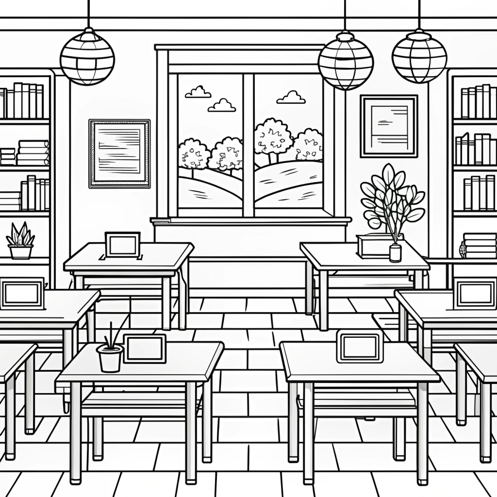 Back-to-School Coloring Pages