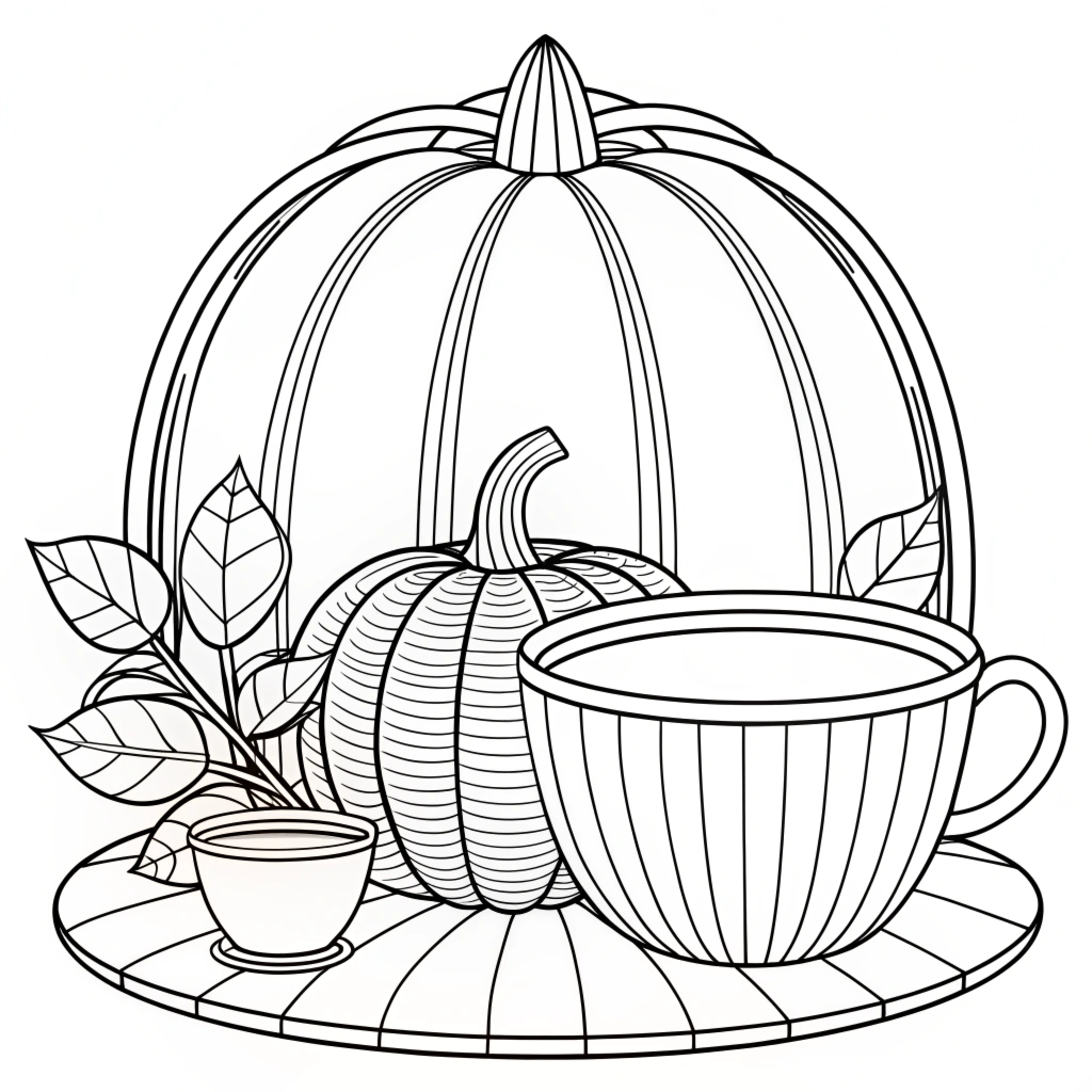 Autumn Fall Coloring Pages