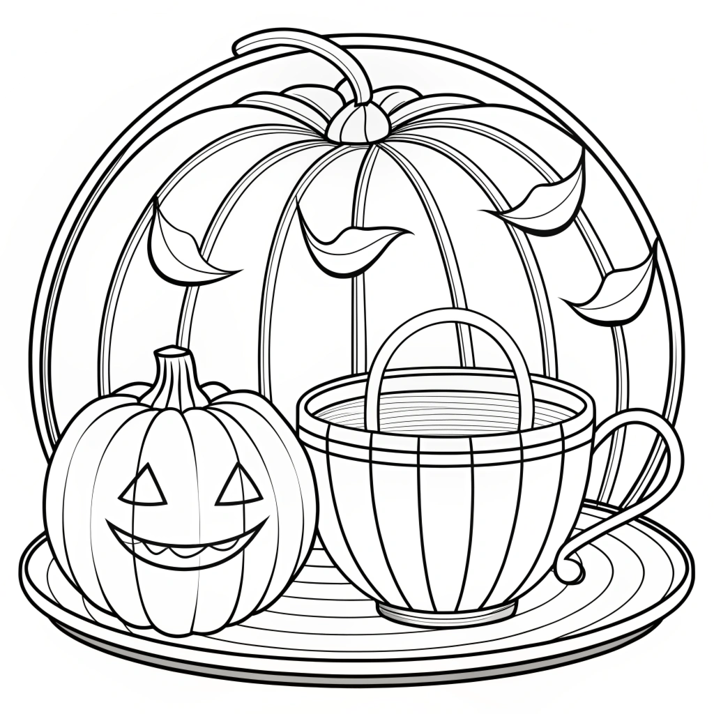 Autumn Fall Coloring Pages