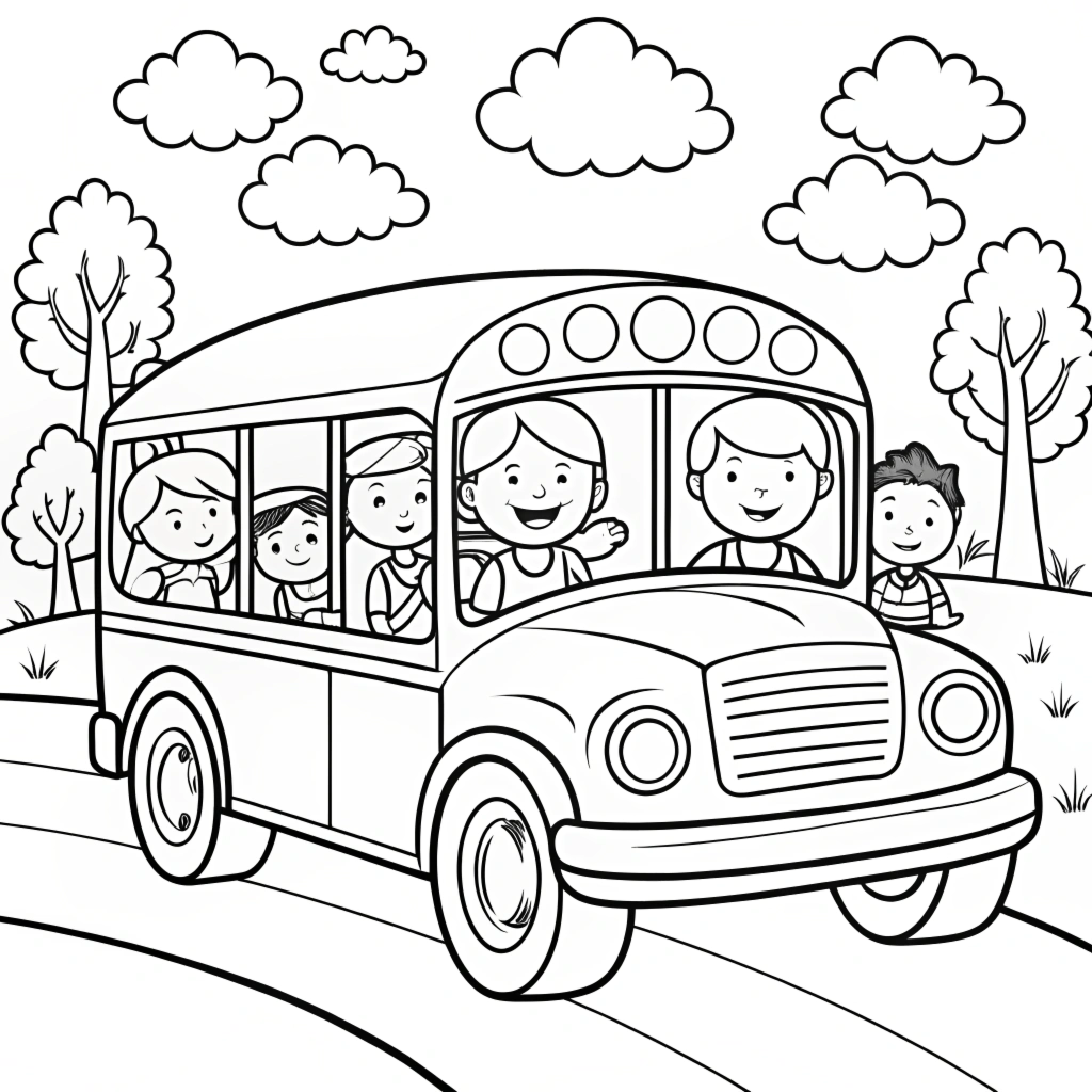 Back-to-School Coloring Pages