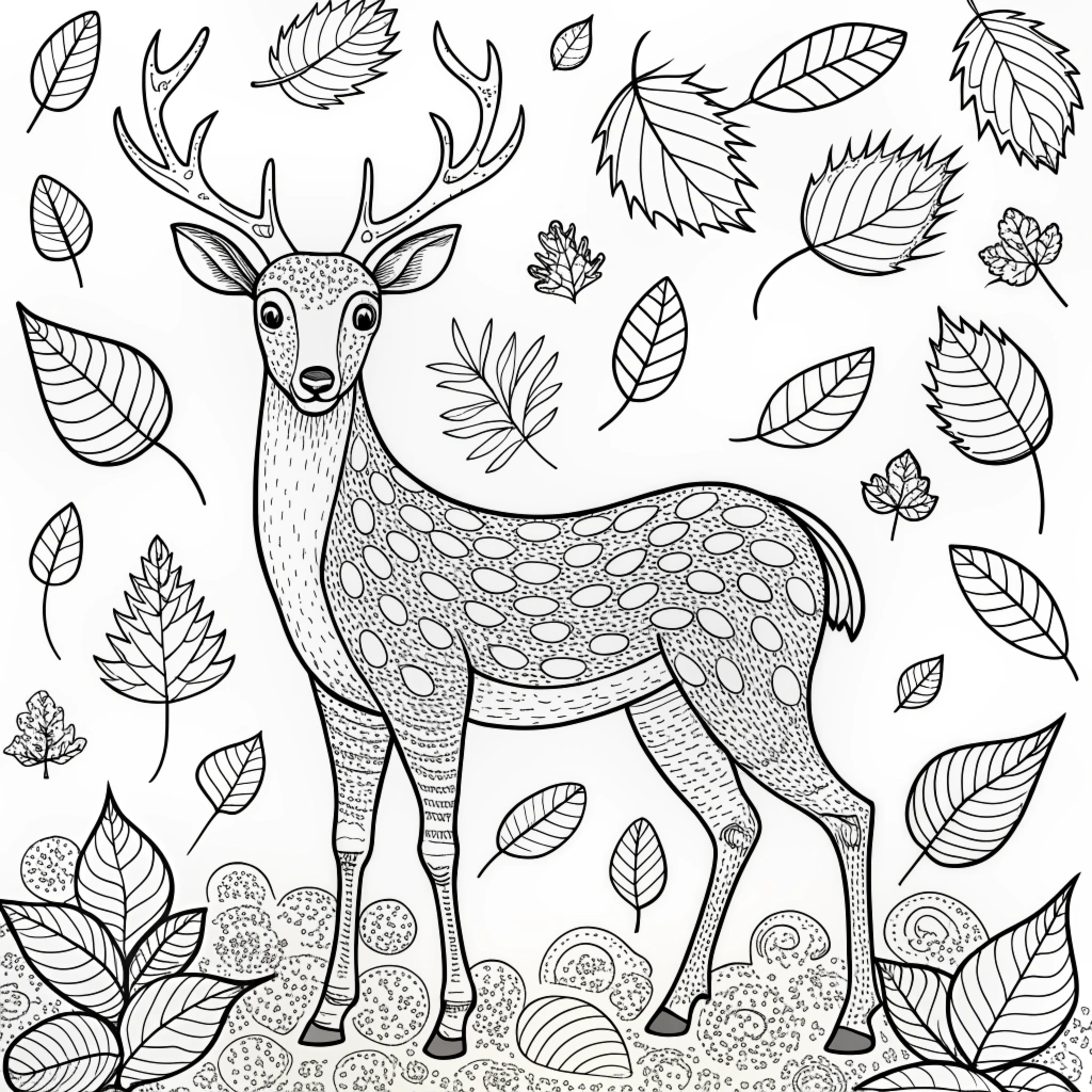 Autumn Fall Coloring Pages