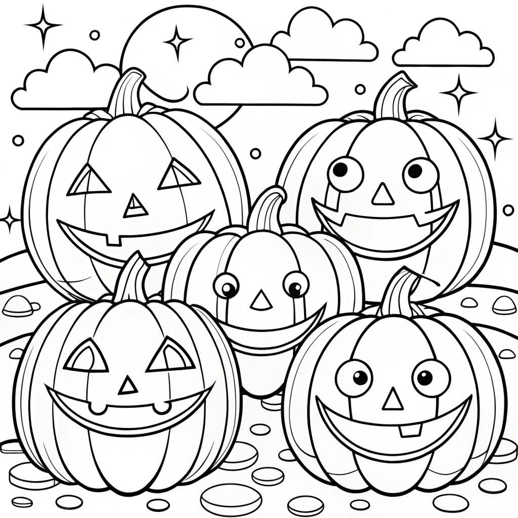 Halloween Coloring Pages