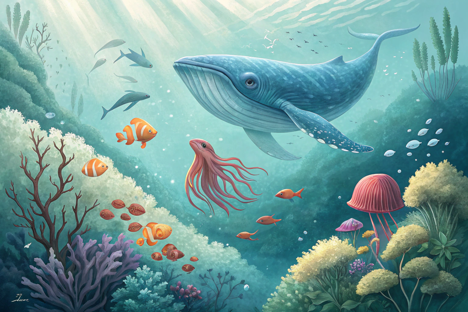 Under The Sea Animals